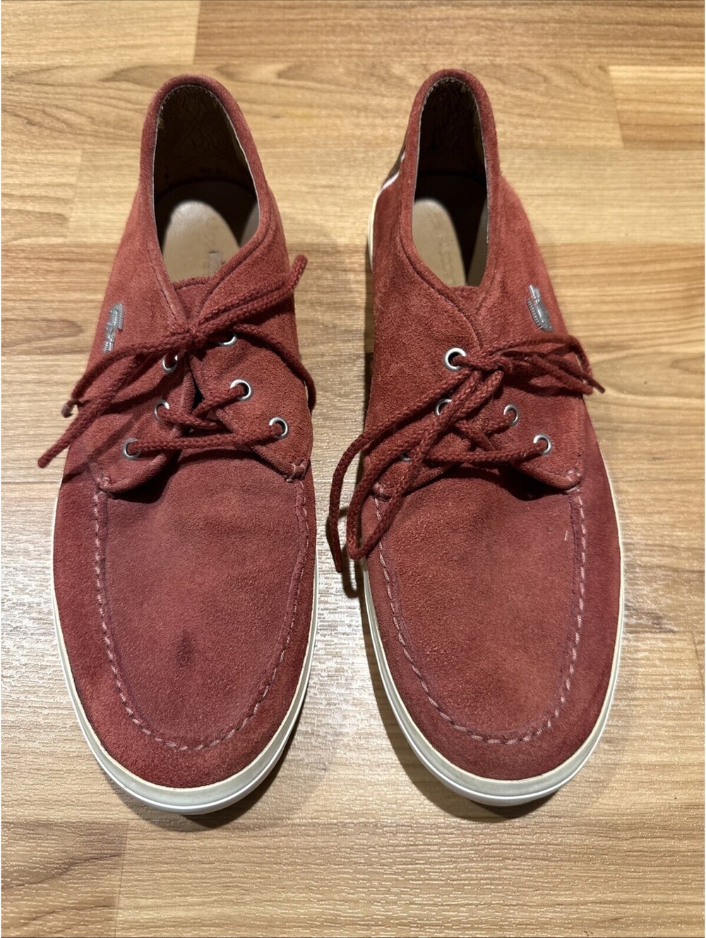 mens LACOSTE SEVRIN 3 suede trainers sneakers size 10.5